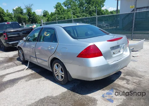 2006 Honda Accord Ex из США, поврежденный, VIN 1HGCM56706A153405